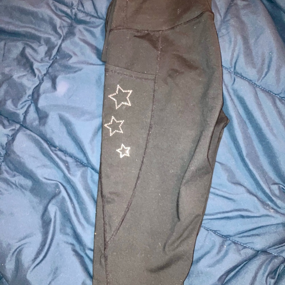Mono B Women’s Leggings with Star Accents